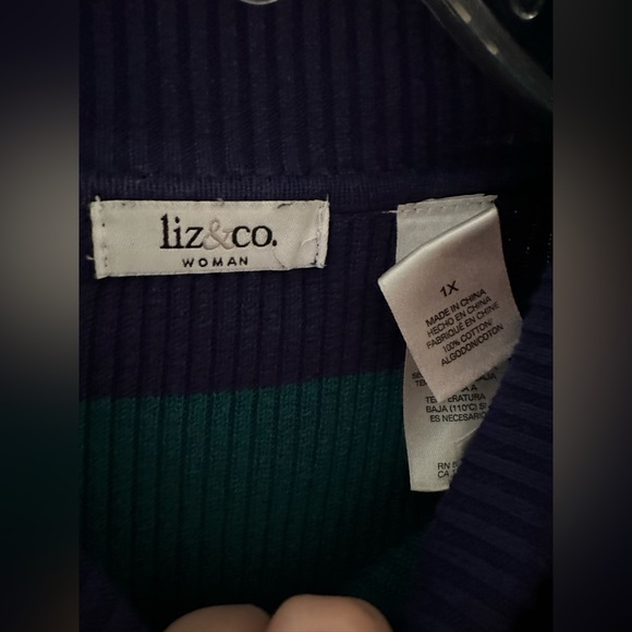 Striped turtle neck - Picture 3 of 3